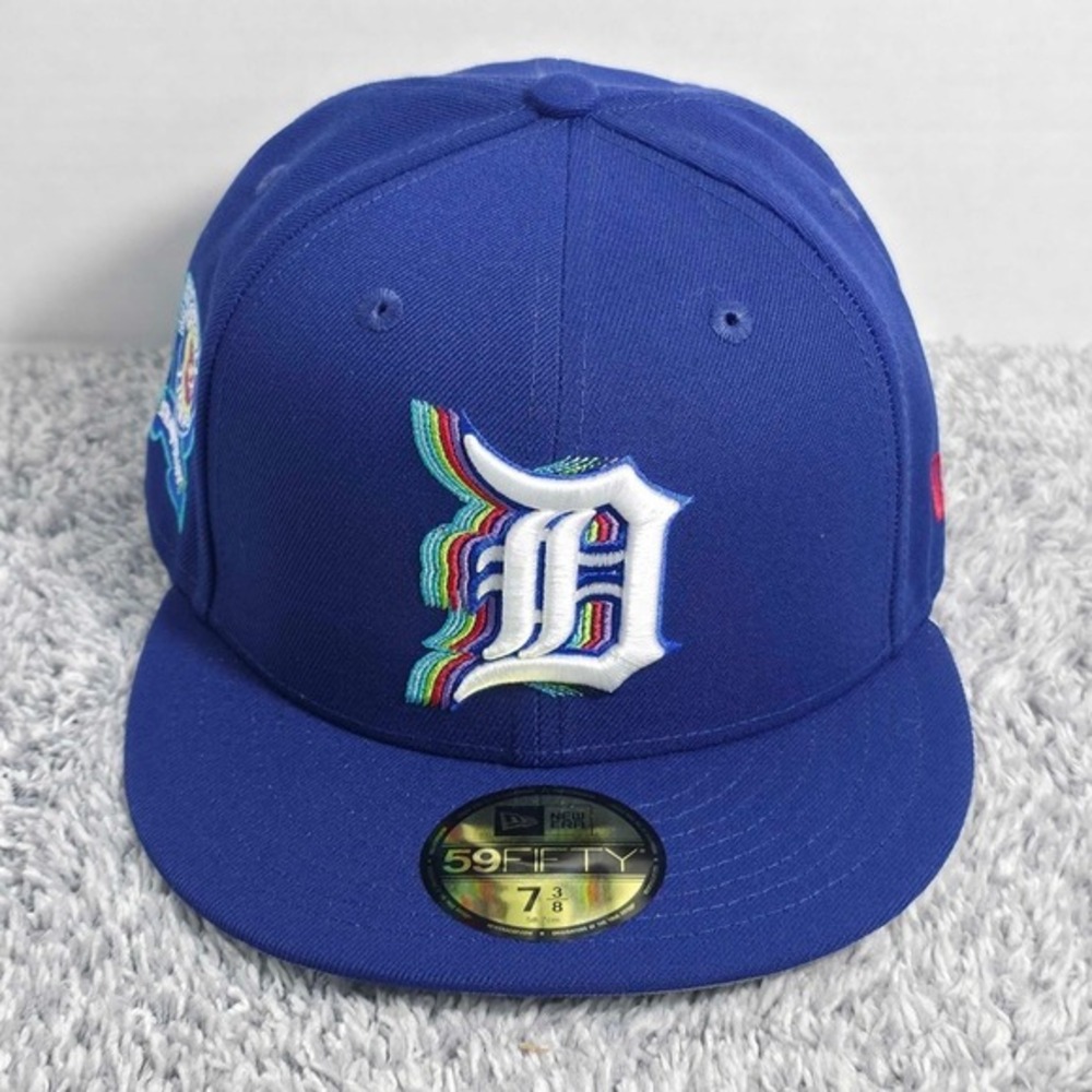 New‎ Era 59FIFTY Detroit Tigers MLB 1968 World Series 50th 7 3/8 Fitted Hat Cap